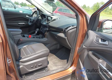 2017 Ford Escape Titanium from USA, damaged, VIN 1FMCU9J98HUD99775